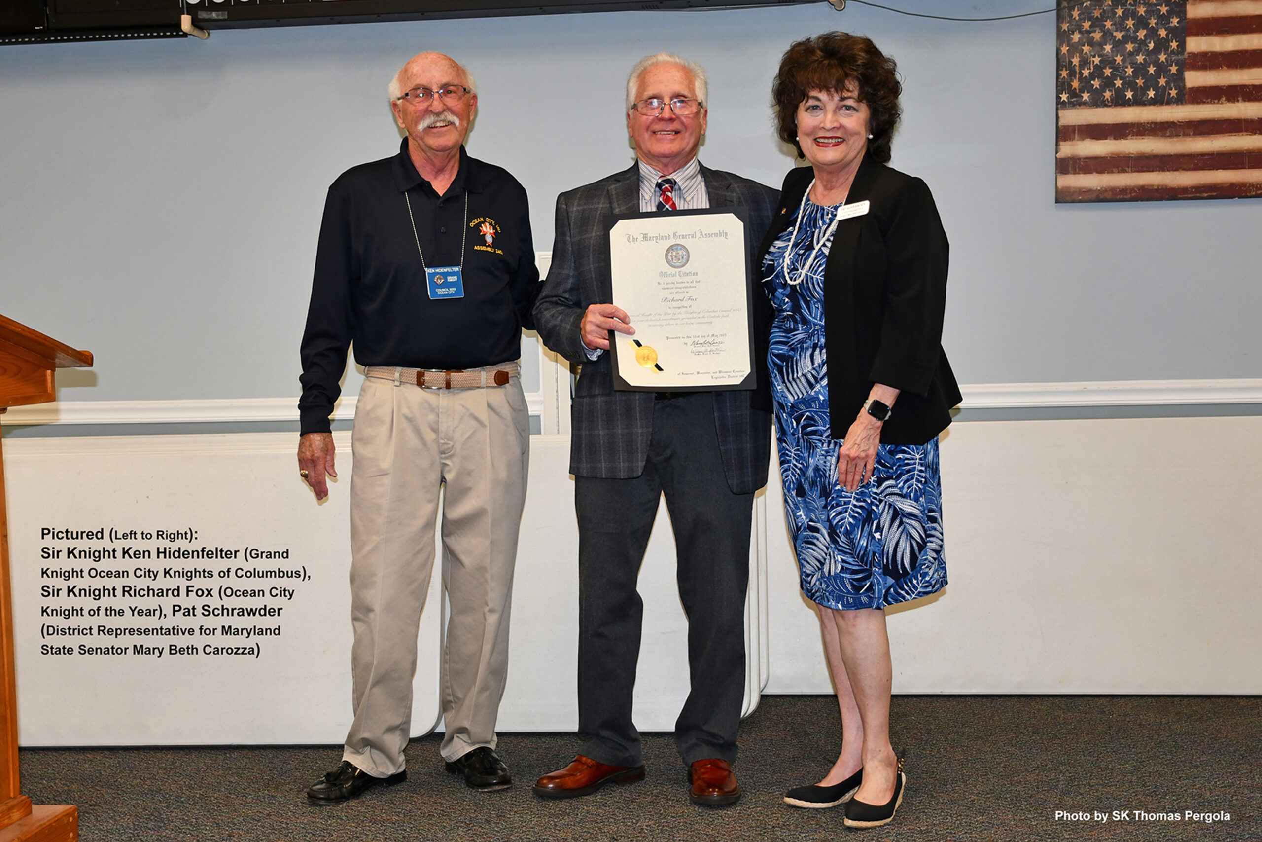 Knight of the Year-Richard Fox