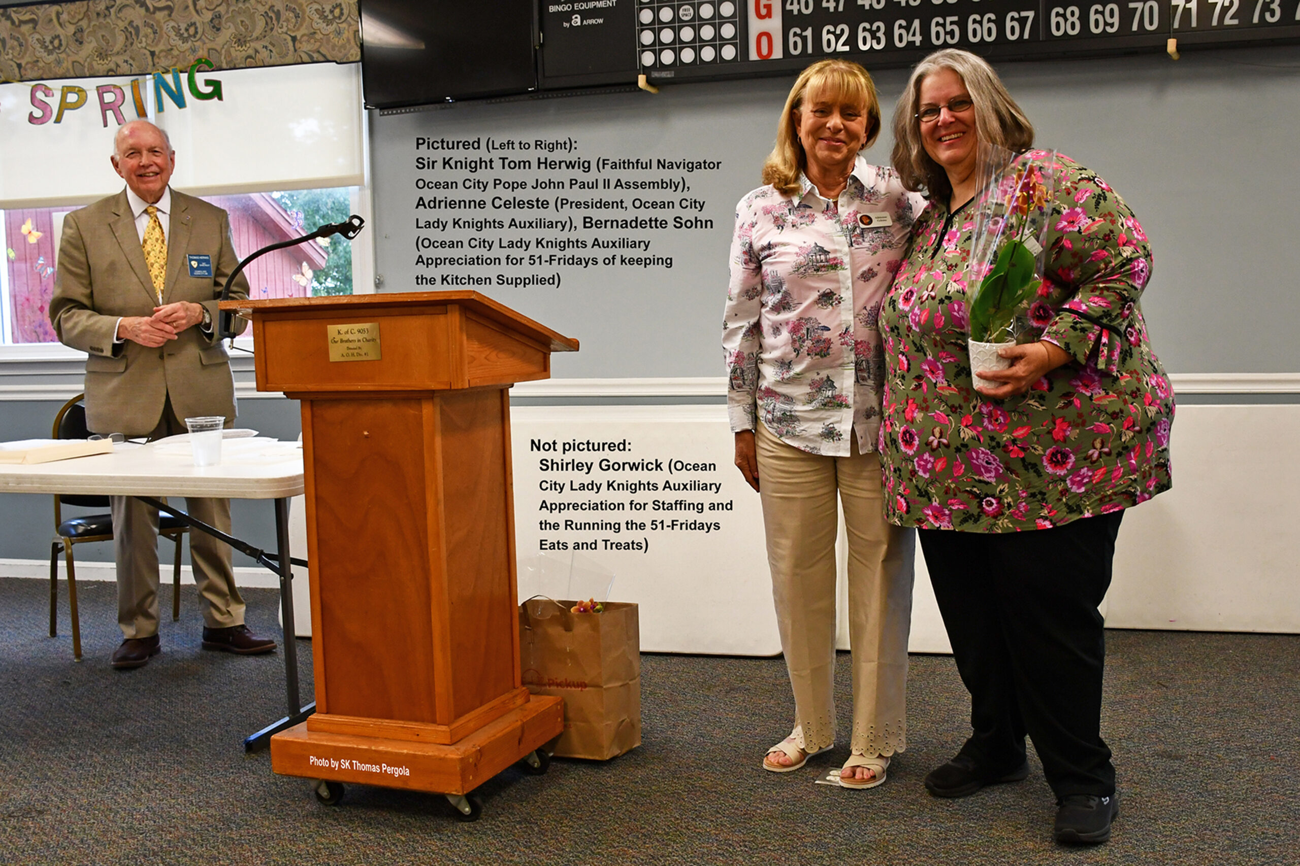 OC LKAux Appreciation Award-Bernadette Sohn and Shirley Gorwick (not pictured)