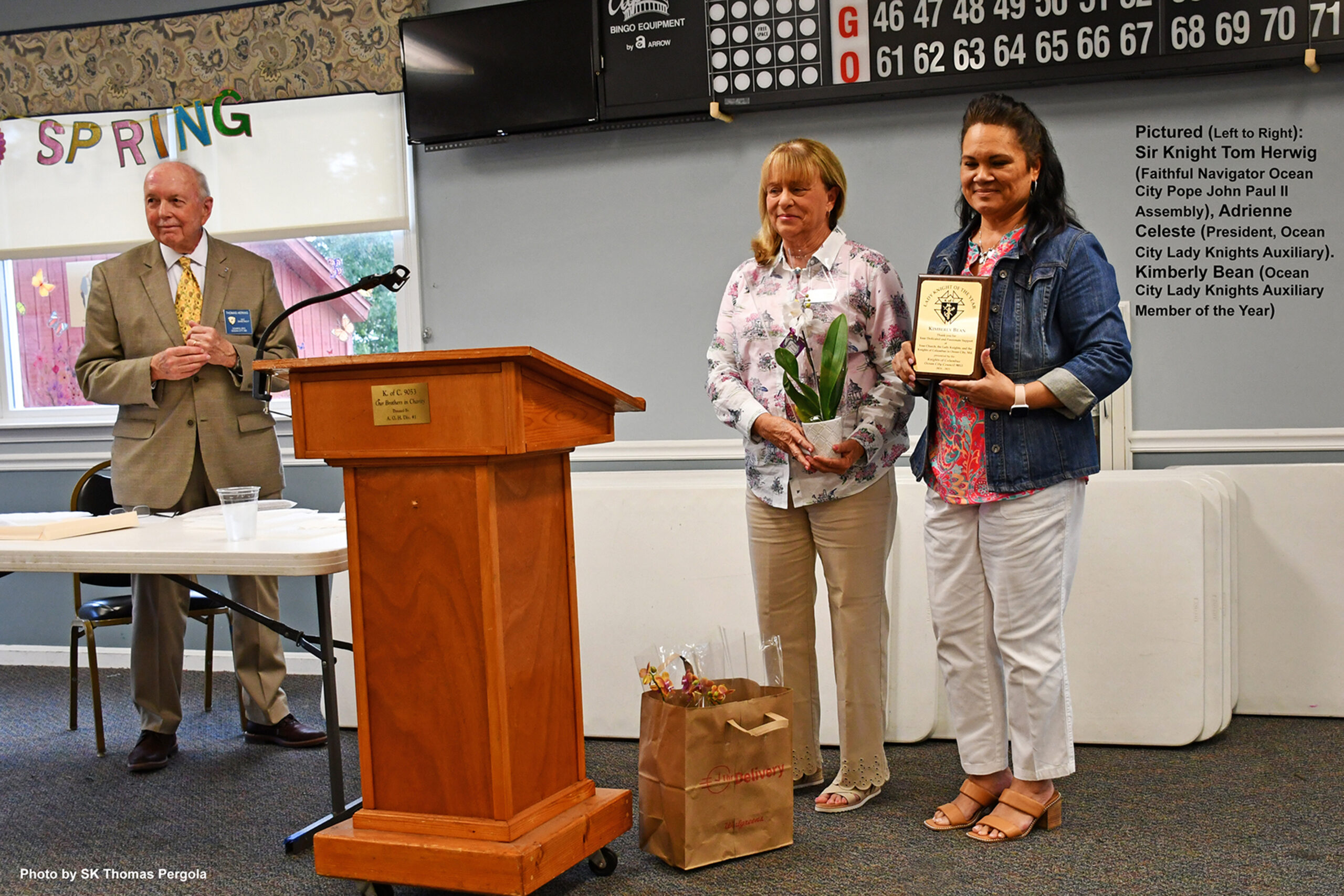 OC LKAux Member of the Year-Kimberly Bean