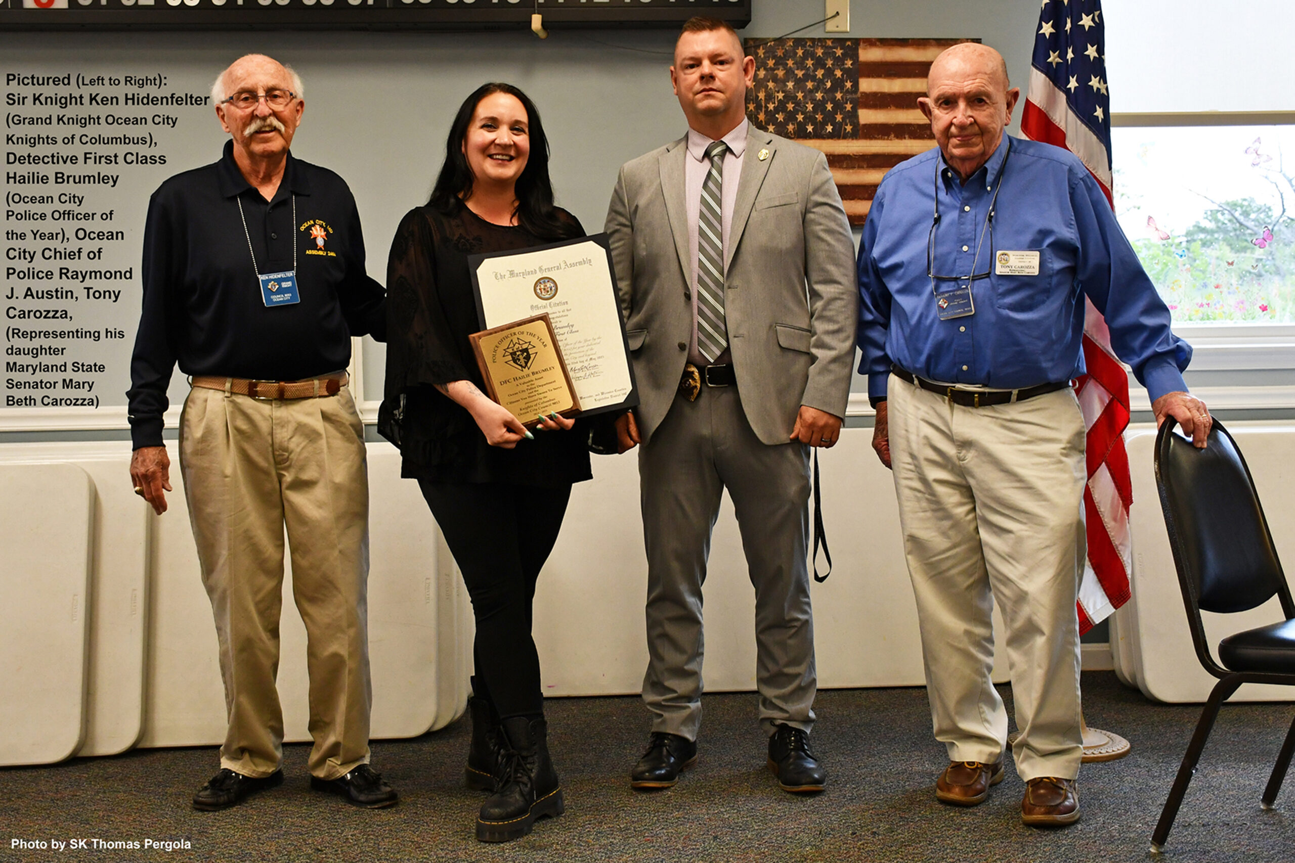 OC Investigator of the Year-Detective First Class Hailie Brumley