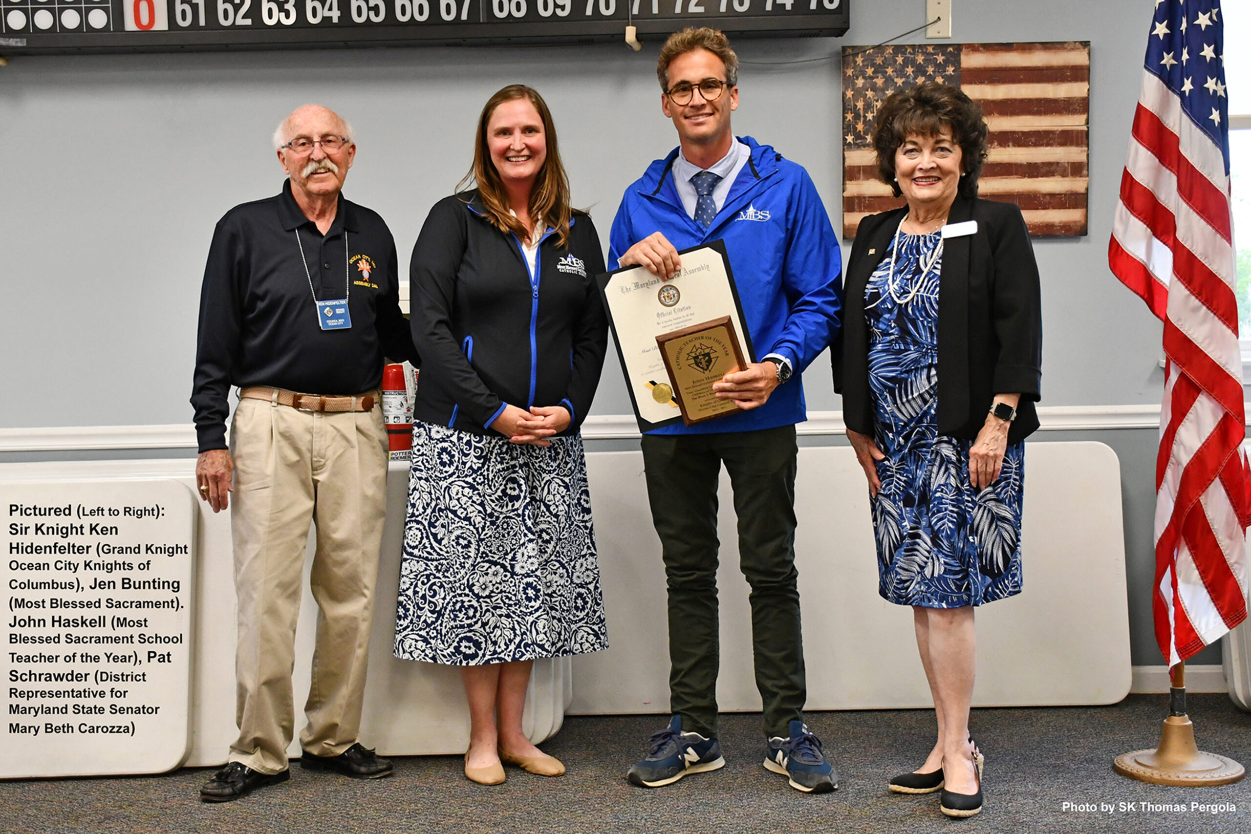 Teacher of the Year-John Haskell