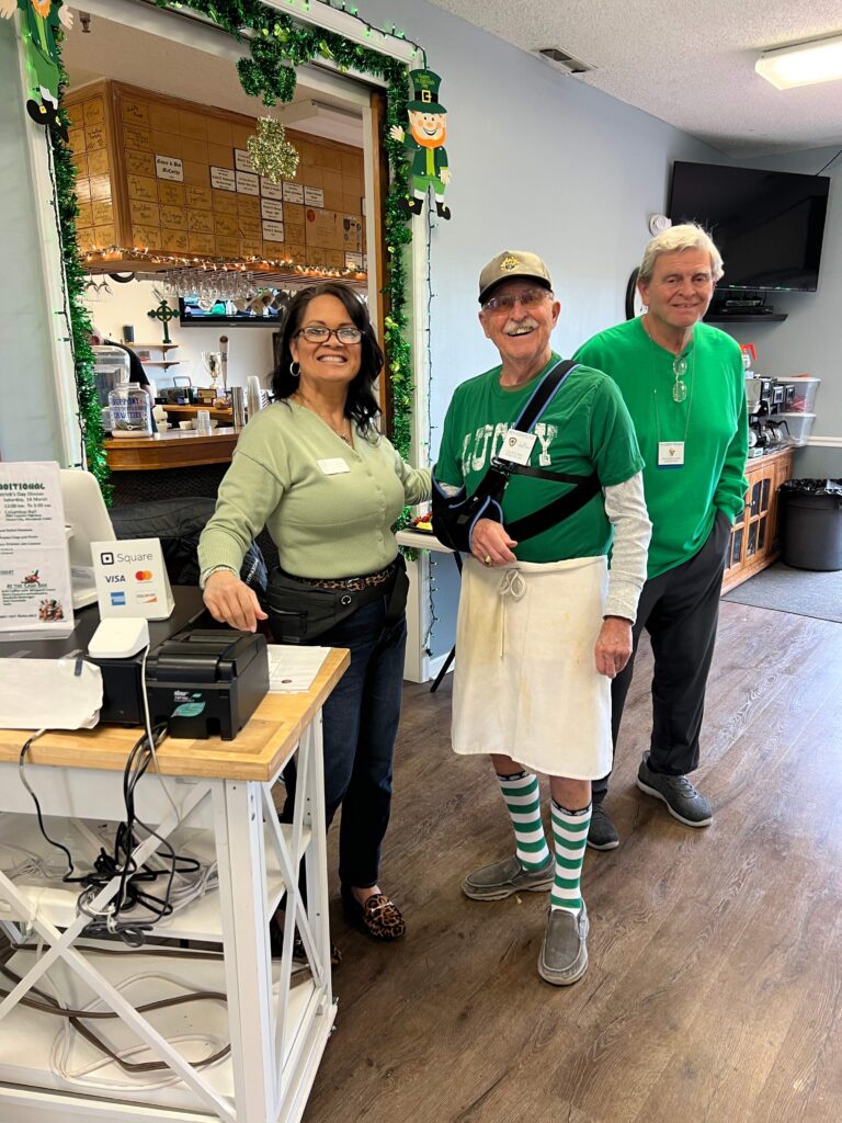 St Patrick's Day Luncheon and Dinner